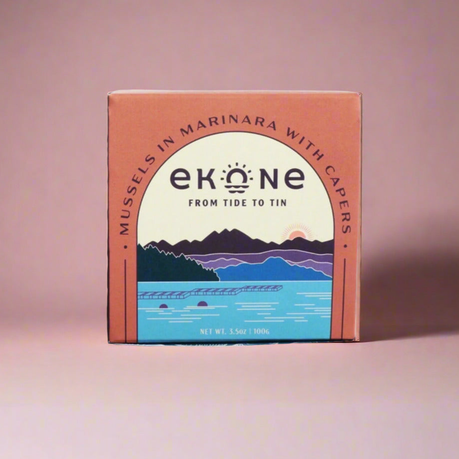 Mussels in Marinara with Capers, Ekone