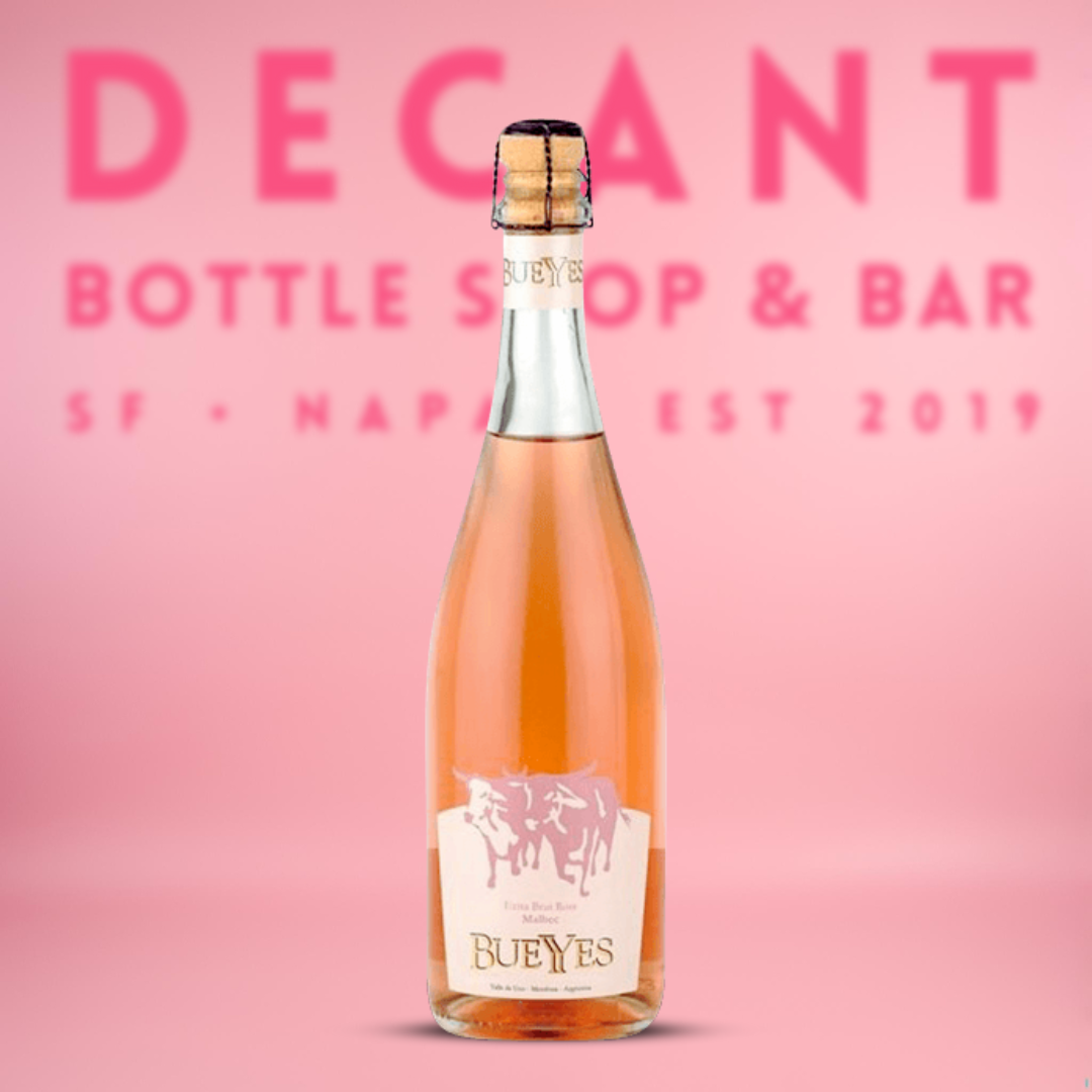 Bodega Bueyes Sparkling Rosé, Uco Valley, Mendoza, Argentina NV