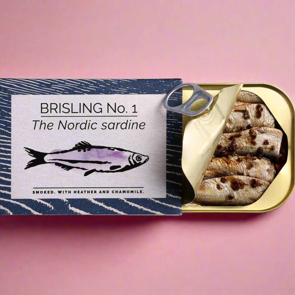 Nordic Sardines with Heather & Chamomile (Brisling No. 1), FANGST