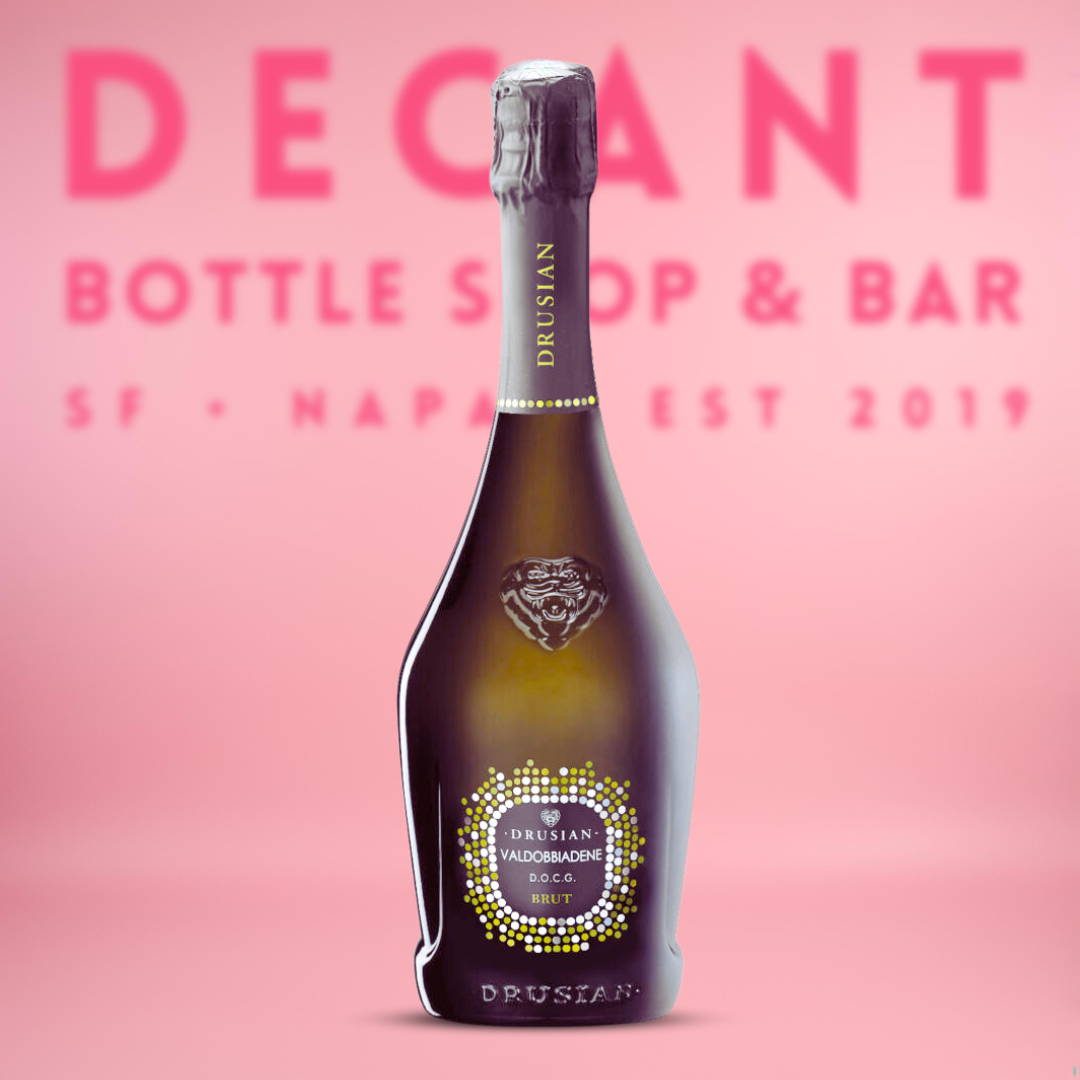 Drusian Prosecco Brut, Conegliano Valdobbiadene Prosecco Superiore, Veneto, Italy NV