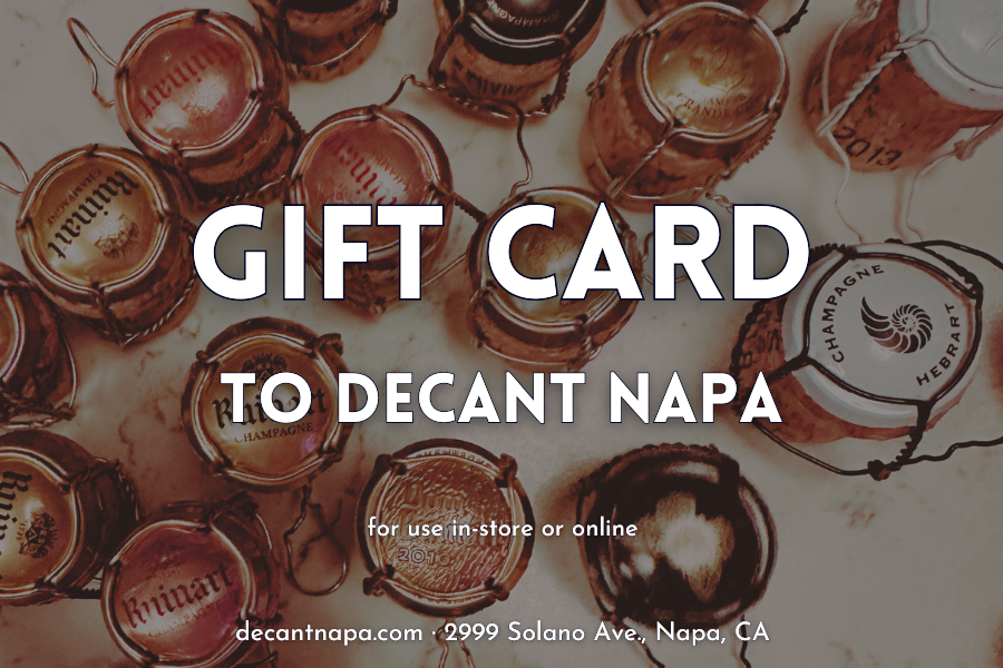 Gift Card to DECANT Napa