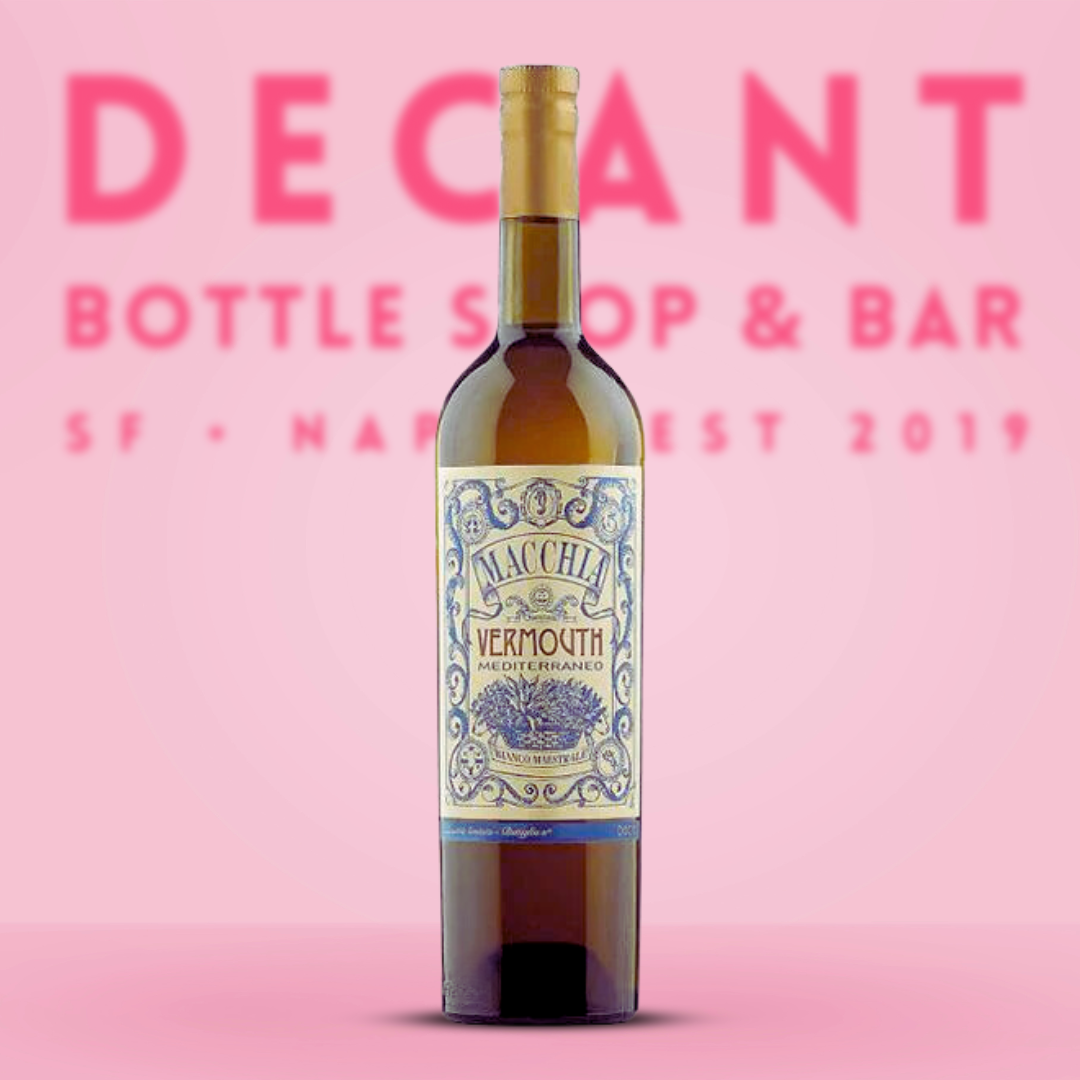 Macchia Vermouth Mediterraneo Dry Marino Bianco, Sardinia, Italy NV