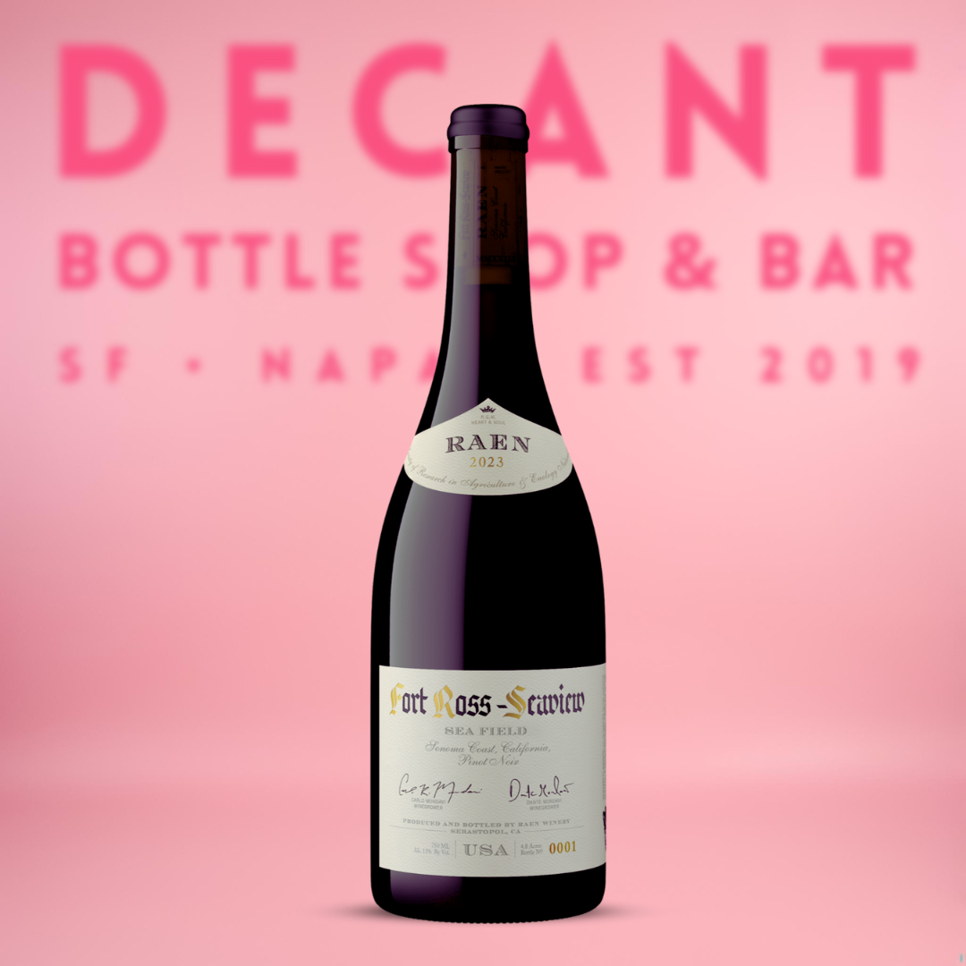 RAEN 'Sea Field' Pinot Noir, Fort Ross-Seaview, West Sonoma Coast, Sonoma Co., California 2023