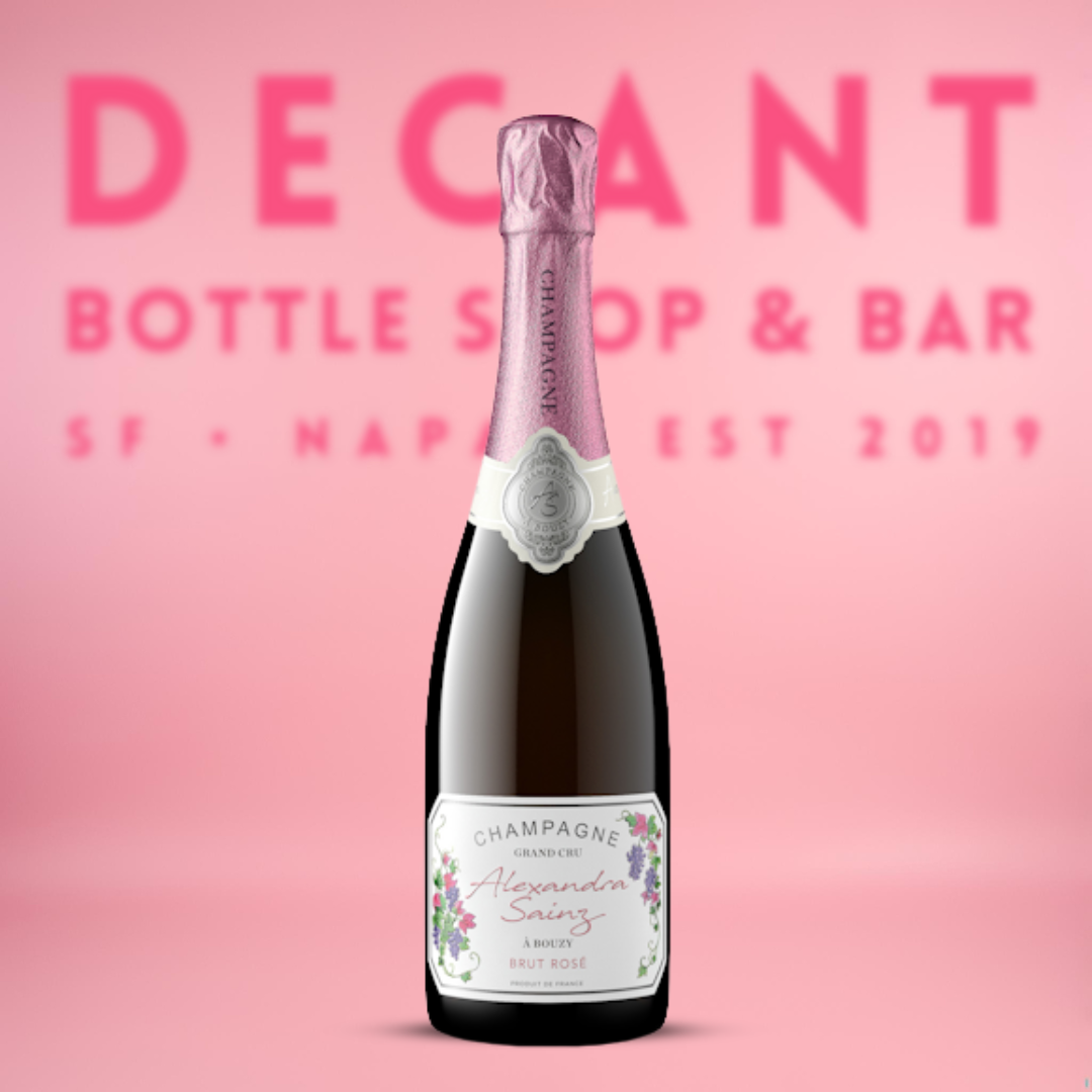Alexandra Sainz Brut Rosé, Bouzy Grand Cru, Champagne, France NV