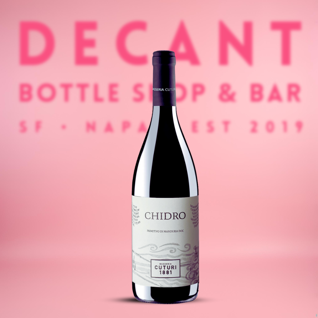 Cuturi Chidro Primitivo di Manduria, Puglia, Italy 2019