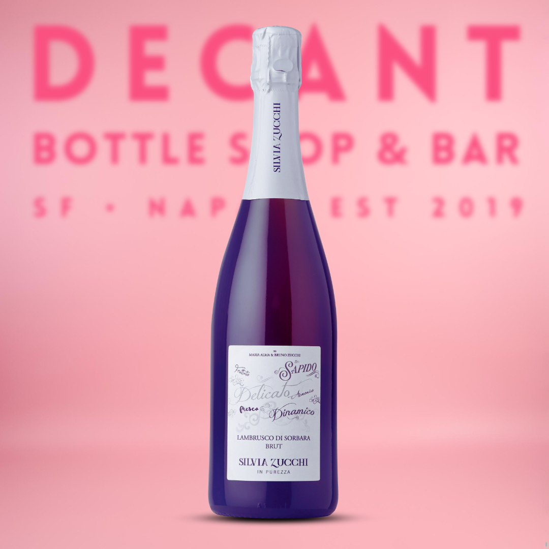 Silvia Zucchi 'Purezza' Lambrusco Di Sorbara Brut, Emilia-Romagna, Italy 2023