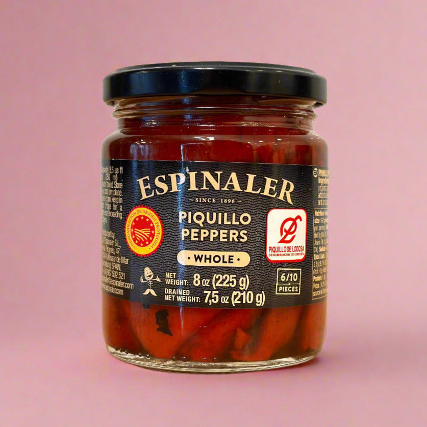 Whole Piquillo Peppers Lodosa, Espinaler, Spain 
