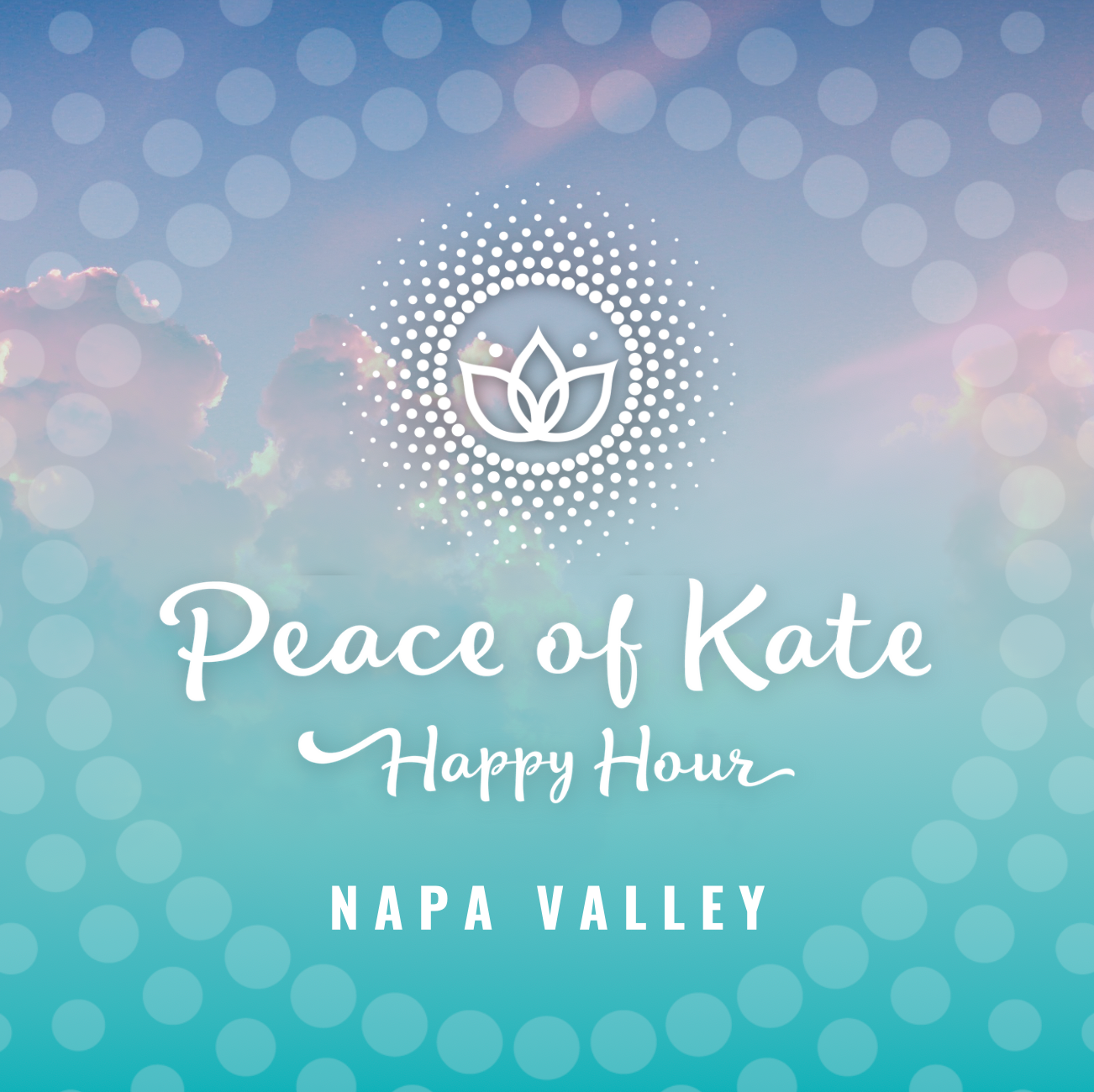RSVP: Mindfulness Happy Hour with Peace of Kate in Napa valley