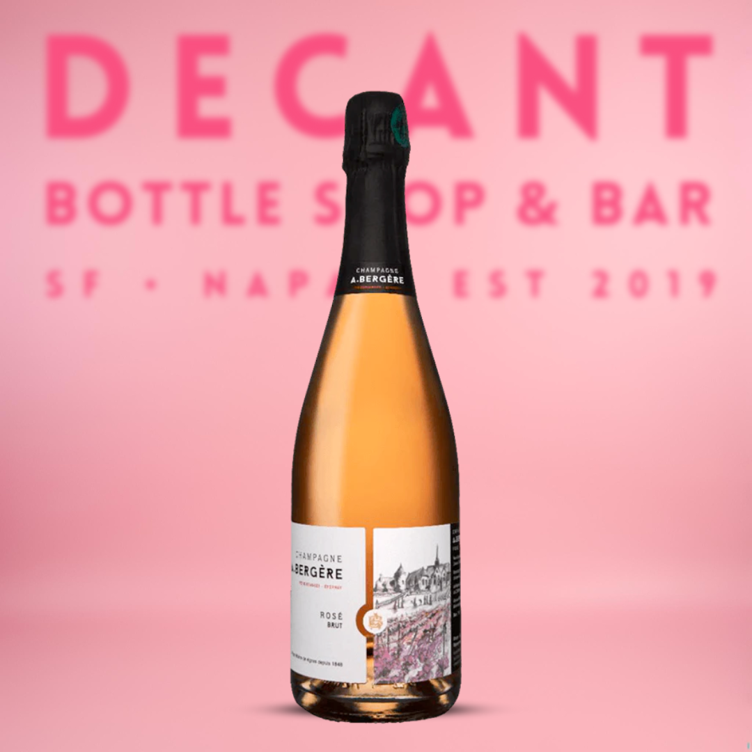 A. Bergère Rosé de Saignée Brut, Champagne, France NV