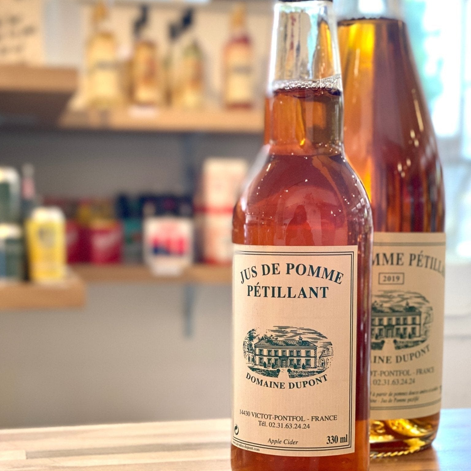 E. Dupont Jus de Pomme Pétillant, Alcohol-Free Sparkling Cider