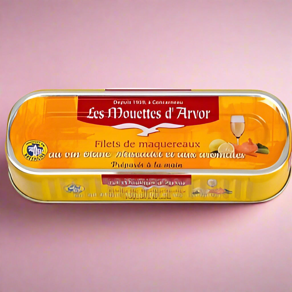 Les Mouettes dAvor Mackerel in Muscadet wine & Herbs, France - DECANTsf