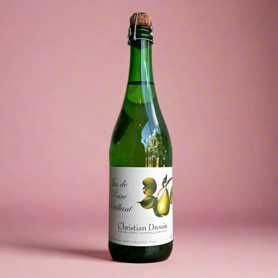 Christian Drouin 'Jus de Poire Pétillant' Non-Alcoholic Pear Cider, France [750ml]